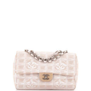 Chanel Medium Travel Line Flap Bag Nylon